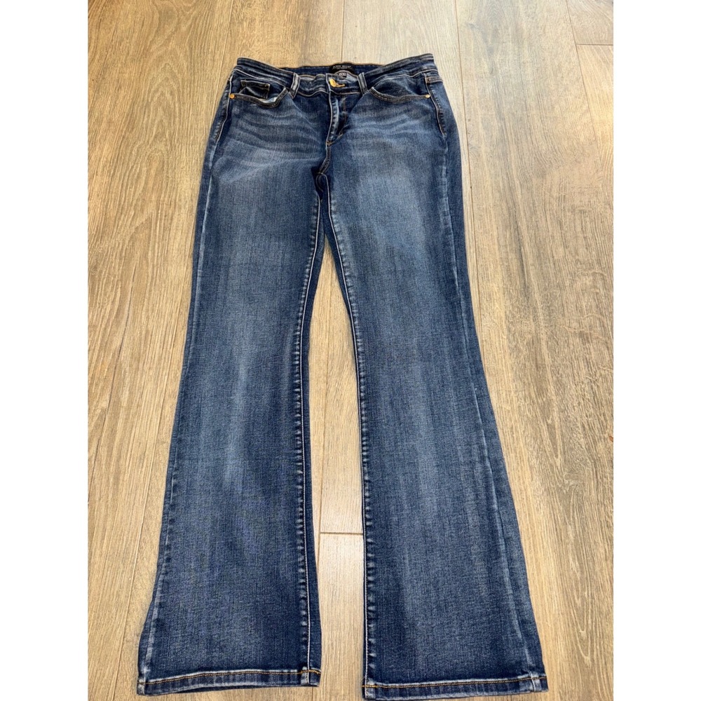 Judy Blue Los Angeles Bootcut Jeans Dark Wash Size 15/32 Stretch Denim Womens